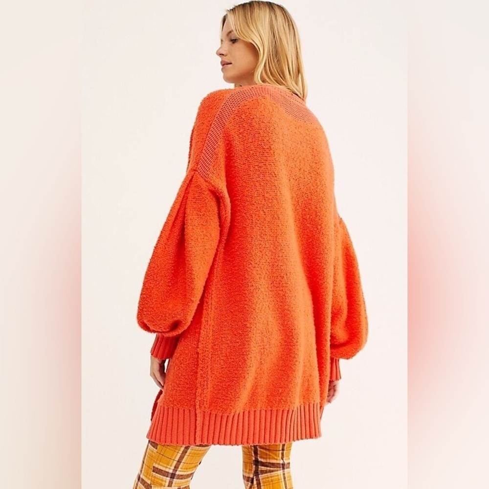 Free People Snow Drop Oversized Cardigan Sweater - Picture 3 of 12